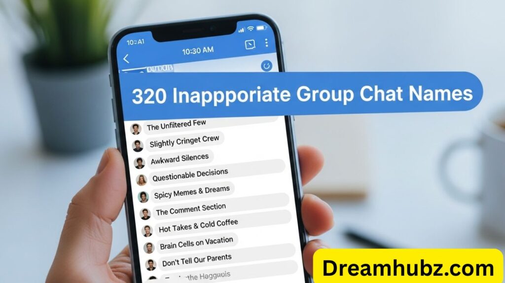 320 Inappropriate Group Chat Names