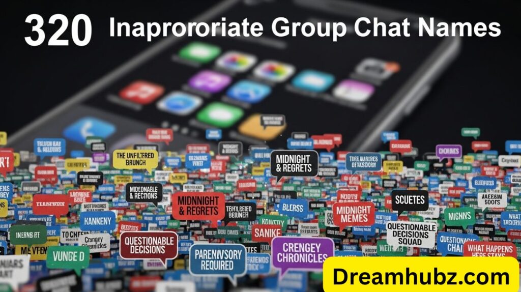 320 Inappropriate Group Chat Names