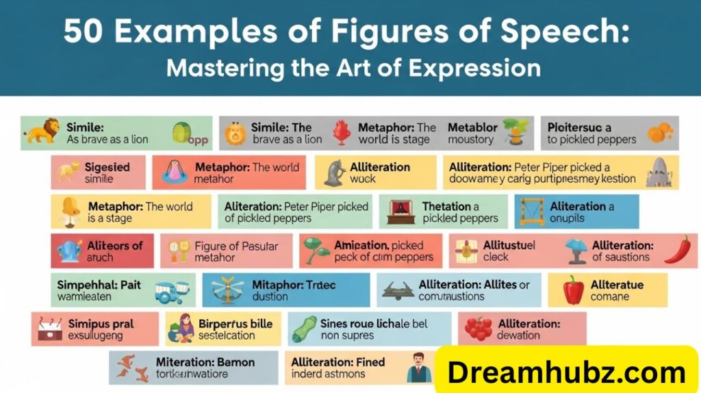 50 Examples of Figures of Speech