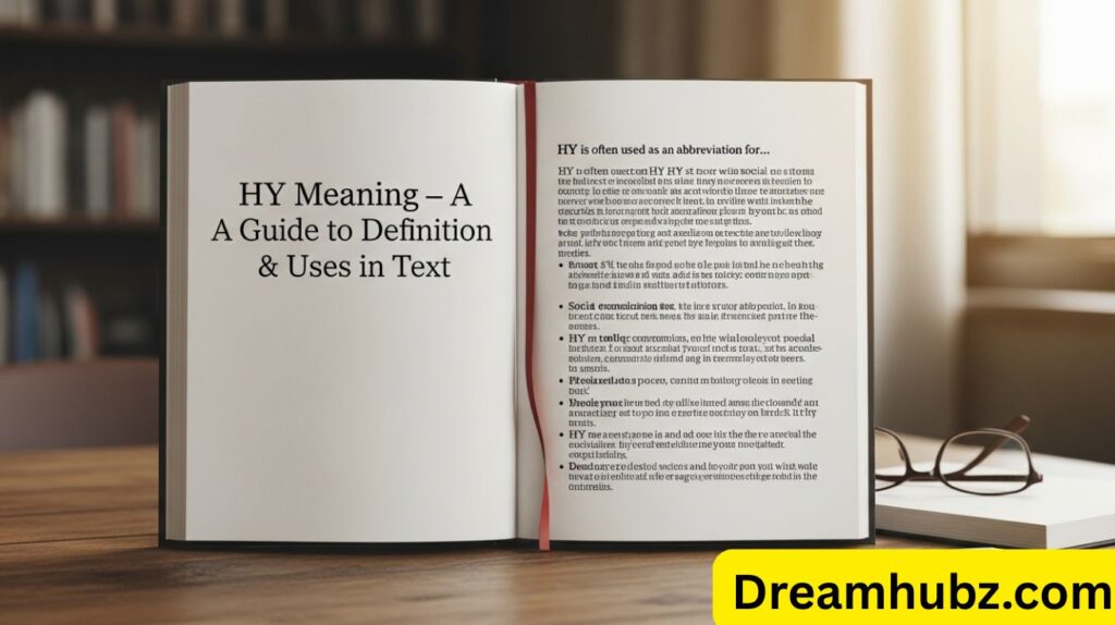 HY Meaning
