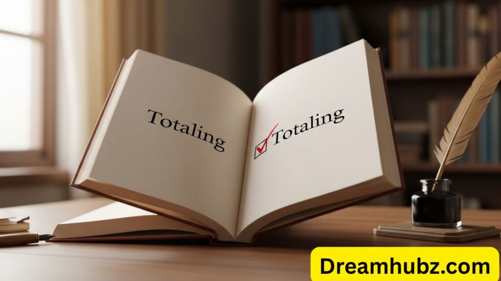 Totalling or Totaling: Which Spelling to Use?