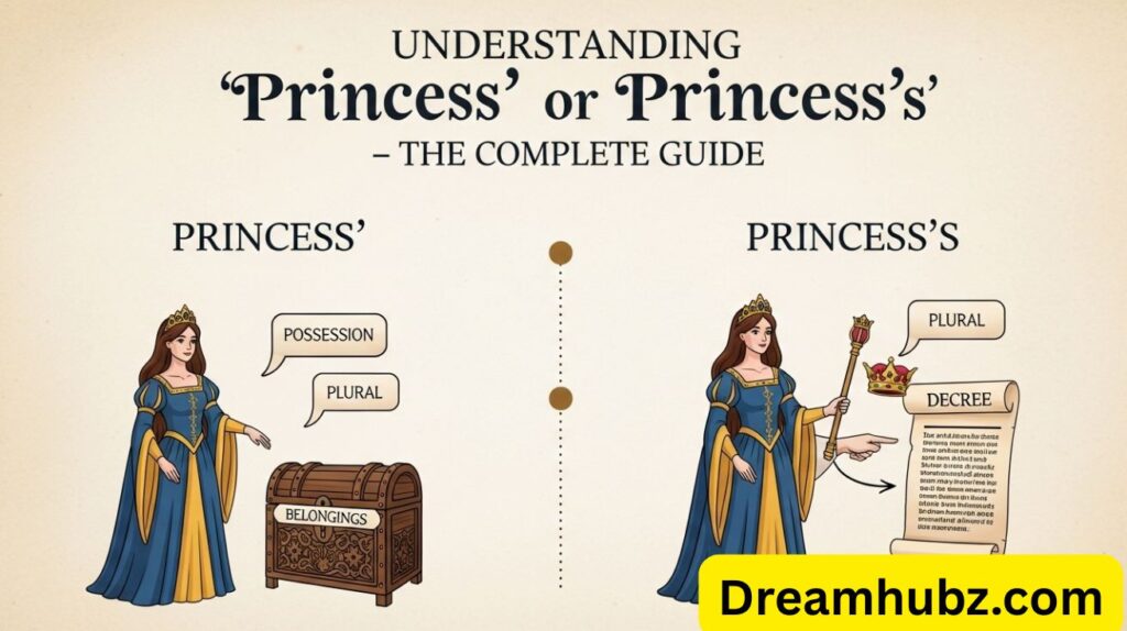 Understanding “Princess’ or Princess’s”
