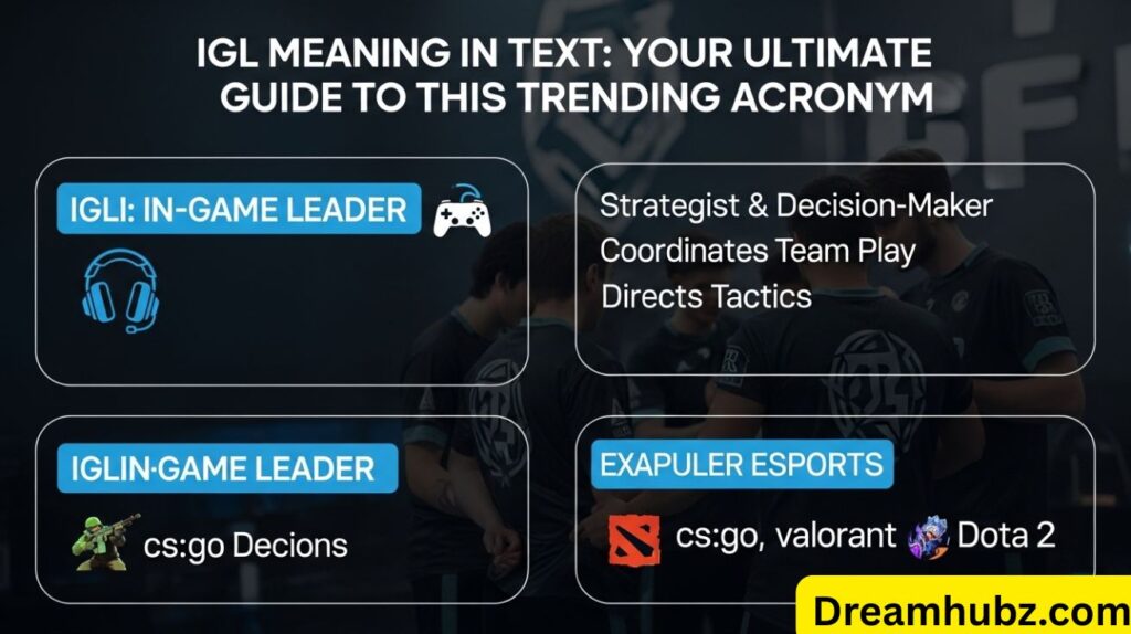 IGL Meaning in Text: Your Ultimate Guide to This Trending Acronym