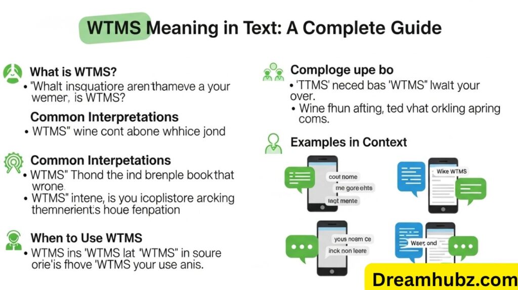 WTMS Meaning in Text: A Complete Guide