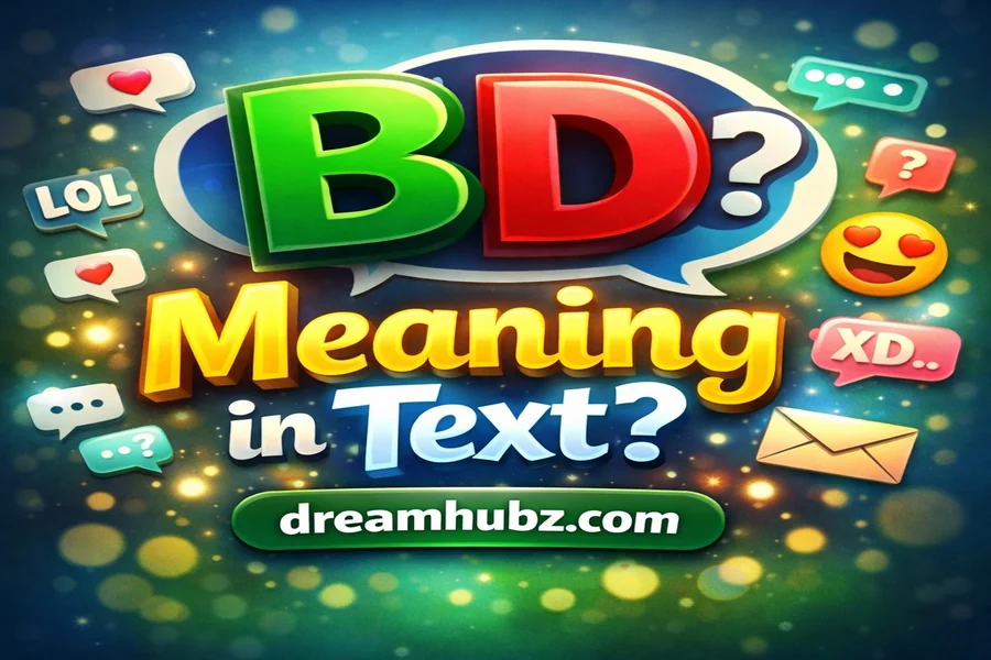 BD Meaning in Text