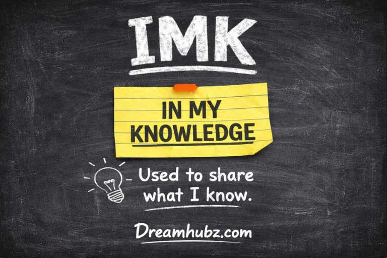 IMK Meaning in Text