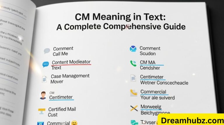 CM Meaning in Text
