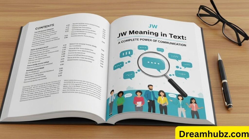 JW Meaning in Text