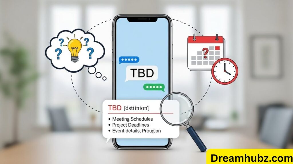 TBD Meaning in Text