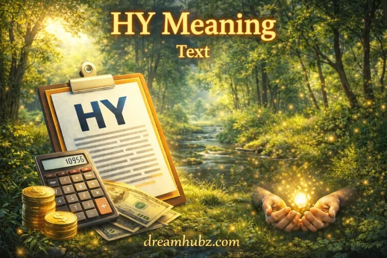 HY meaning in text