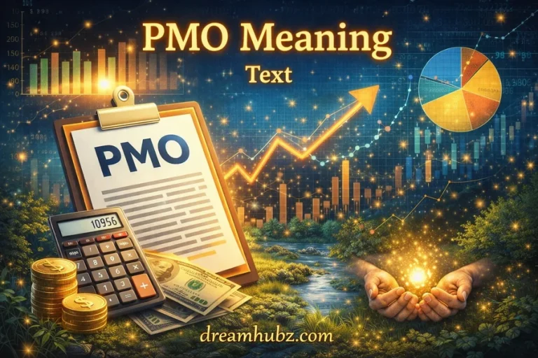 PMO Meaning Text