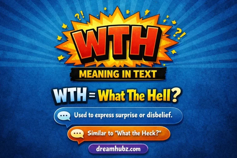 WTH Meaning in Text