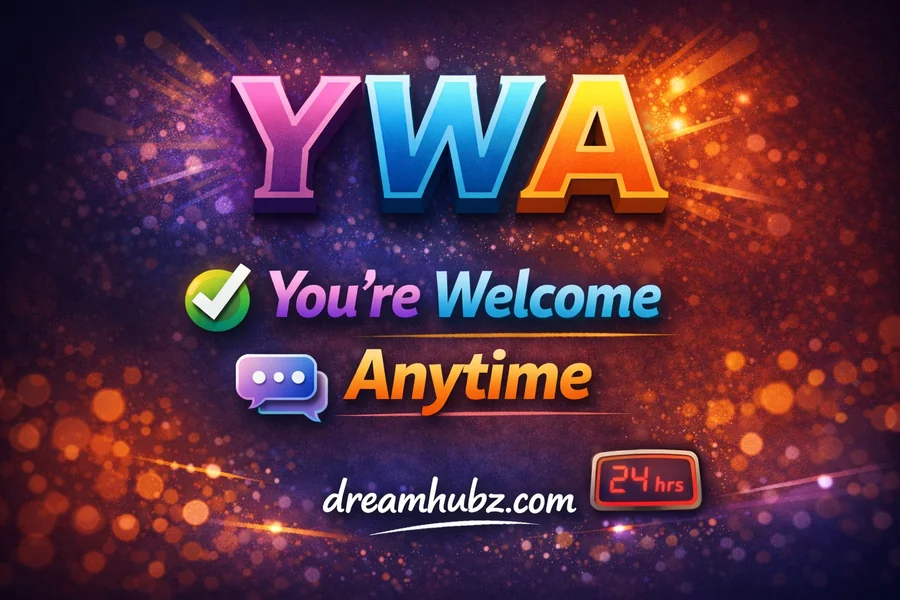 YWA Meaning in Text