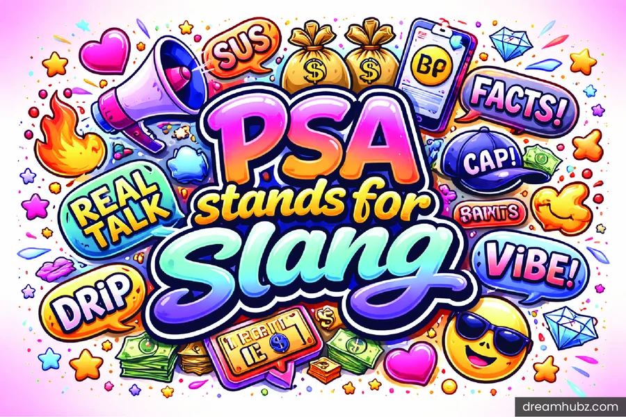 psa stands for slangs