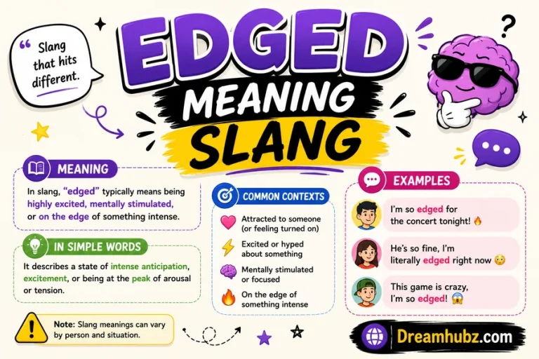 Edged Meaning Slang