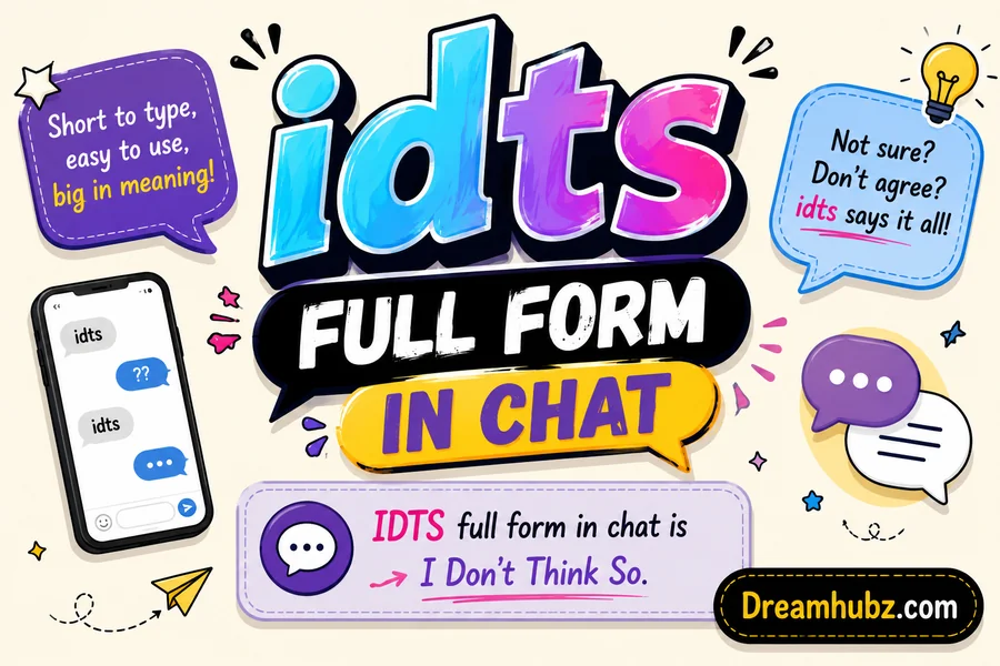 IDTS Full Form In Chat