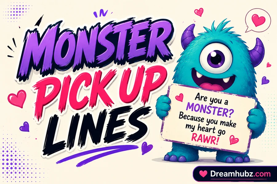 Monster Pick Up Lines