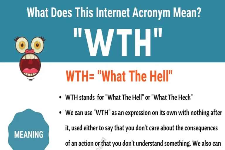 WTH Meaning in Text