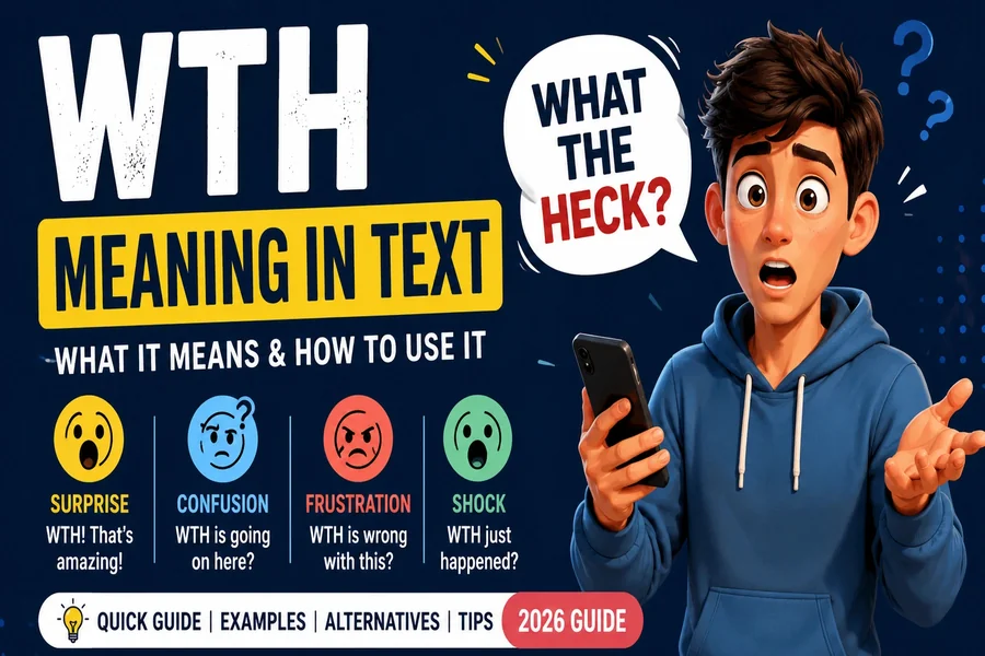 WTH Meaning in Text